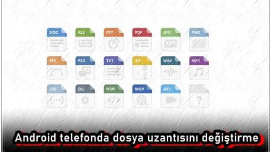 Android Telefonda Dosya Uzantısını Değiştirme