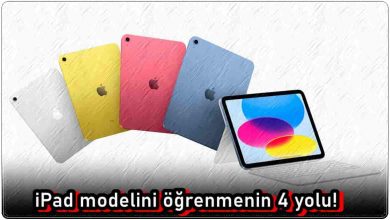 iPad Modelini Öğrenme