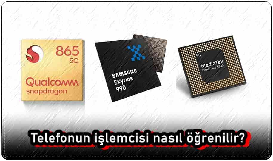 Telefonun İşlemcisine Nasıl Bakılır?